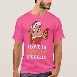Ich liebe es, ihren Strumpf zu stopfen, ich liebe T-Shirt