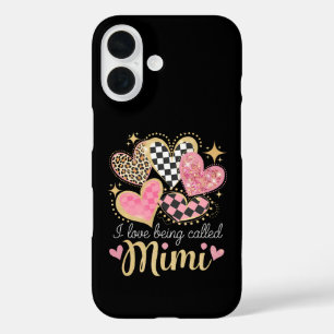 Ich liebe es, Mimi Oma Mama am Muttertag genannt z iPhone 16 Hülle