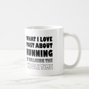 Ich liebe es, nicht lustig beim Laufen zu sein Tas Kaffeetasse