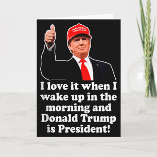 Ich liebe es, wenn Donald Trump Präsident ist 2024 Karte