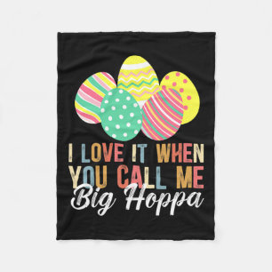 Ich Liebe es, wenn du mich Big Hoppa Bunny Ohr Ohr Fleecedecke
