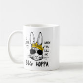 Ich liebe es, wenn du mich großer Hoppa-Bunny-Oste Kaffeetasse (Links)