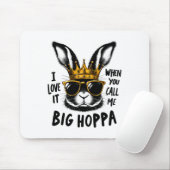 Ich liebe es, wenn du mich großer Hoppa Bunny Oste Mousepad (Mit Mouse)