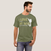 Ich Liebe es, wenn meine Ehefrau Lasse, dass ich j T-Shirt (Vorne ganz)