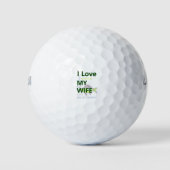 Ich Liebe es, wenn meine Ehefrau mir lasse, angeln Golfball