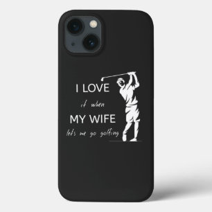 Ich Liebe es, wenn meine Ehefrau mir Lasse, Golf z Case-Mate iPhone Hülle