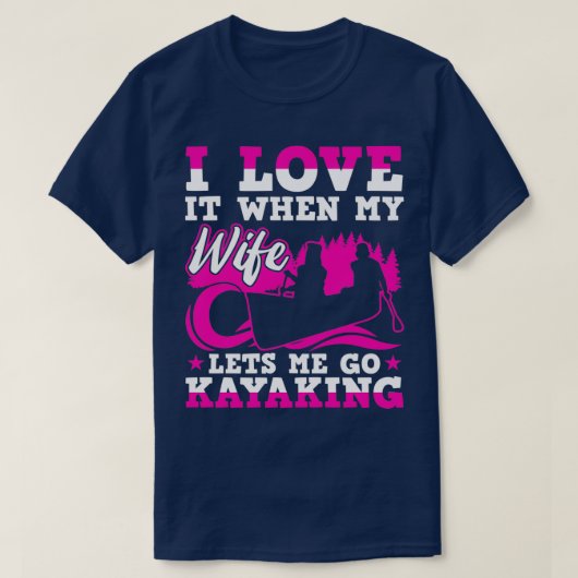 Ich Liebe es, wenn meine Ehefrau mir Lasse, lange T-Shirt (Design vorne)