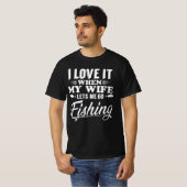 Ich Liebe es, wenn meine Ehefrau mir Lasse, zum An T-Shirt (Vorne ganz)