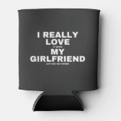 Ich Liebe es, wenn meine Freundin mir Lasse zu fis Dosenkühler (Vorderseite)