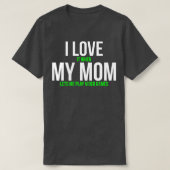 Ich Liebe es, wenn meine Mama mir Lasse, Videospie T-Shirt (Design vorne)