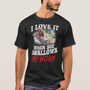 Ich liebe es, wenn sie meinen Wurm schluckt, beim T-Shirt