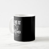 Ich Liebe es, wenn sie sich rüberbeugt Kaffeetasse (Vorderseite Links)