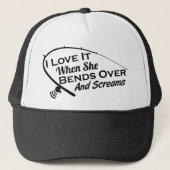 Ich Liebe es, wenn sie sich umdreht und Schaum-Kap Truckerkappe (Vorderseite)