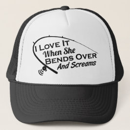 Ich Liebe es, wenn sie sich umdreht und Schaum-Kap Truckerkappe