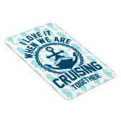 Ich Liebe es, wenn wir gemeinsam reisen - Tür Magnet (Rechte Seite)