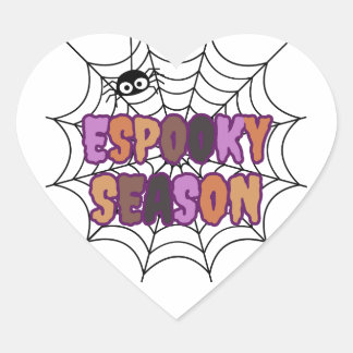 Ich Liebe Espooky Season Spaß Halloween Herz-Aufkleber