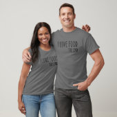 Ich Liebe Essen. Das Ende der Sonne T-Shirt (Unisex)