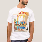 ICH LIEBE ESSEN! T-Shirt (Vorderseite)