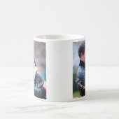 Ich Liebe euch für immer! Mehrere Foto und Nachric Kaffeetasse (Mittel)