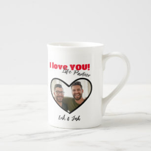 Ich Liebe EUCH, Lebenspartner, Paare Mug Porzellantasse