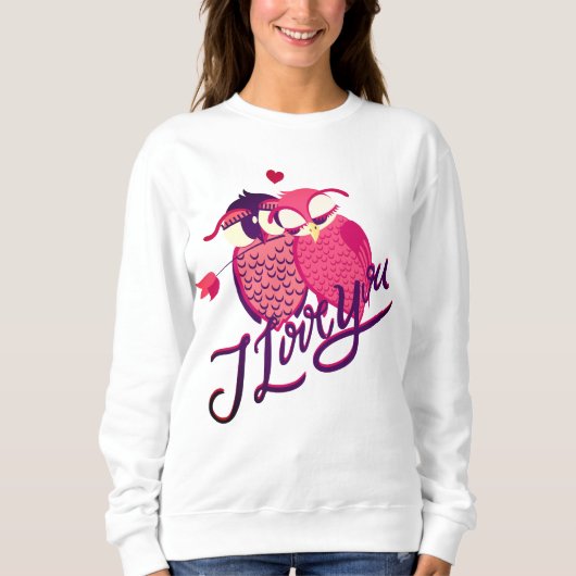 Ich liebe euch Paar Sweatshirt (Vorderseite)