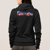 Ich Liebe Europa mit Mitgefühl Hoodie (Rückseite)