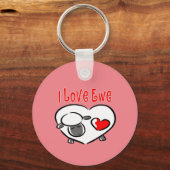 Ich Liebe Ewe. Schlüsselanhänger (Vorderseite)