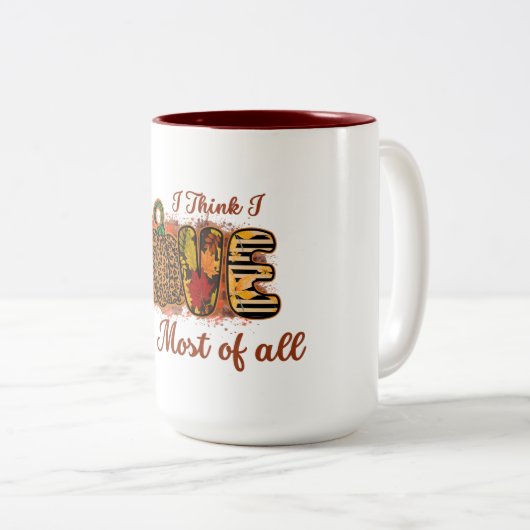 Ich Liebe fällt fast die ganze Tasse (VorderseiteRechts)