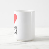 Ich liebe Fantasy-Film Kaffeetasse (Mittel)