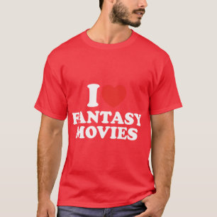 Ich liebe Fantasy-Filme Freund Vintage T-Shirt