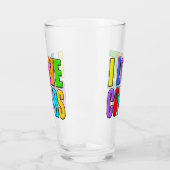 Ich liebe Farben Glas (Links)