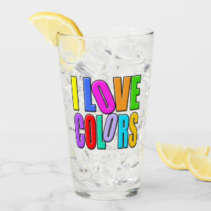 Ich liebe Farben Glas