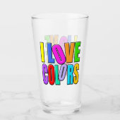 Ich liebe Farben Glas (Vorderseite)
