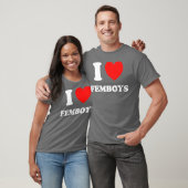 Ich liebe Femboy-Geschenk T-Shirt (Unisex)