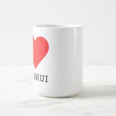 Ich liebe Feng Shui Kaffeetasse (Mittel)