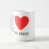 Ich liebe Feng Shui Kaffeetasse (Vorderseite Links)
