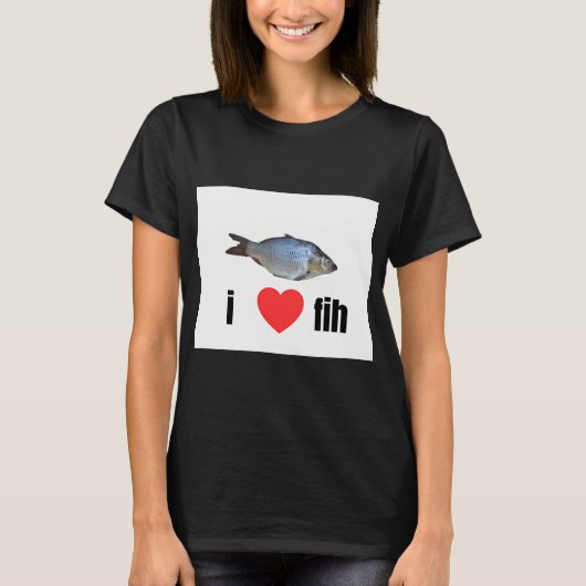 ich liebe fih! T-Shirt (Vorderseite)