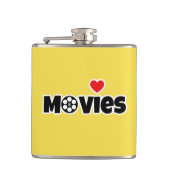 Ich Liebe Filme Flachmann (Vorderseite)