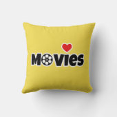 Ich Liebe Filme Kissen (Rückseite)