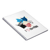 Ich Liebe Filme Notizblock (Rechte Seite)