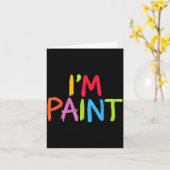 Ich liebe Fingerfarben - Ich Herz zu Fingerfarben  Karte (Gelbe Blume)