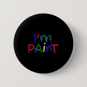 Ich liebe Fingerfarben Ich male süßes Paar Button