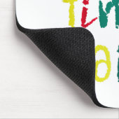 Ich liebe Fingerfarben - Lustiges Paar Mousepad (Ecke)