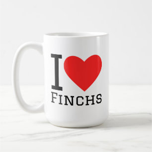 Ich liebe Finken Kaffeetasse