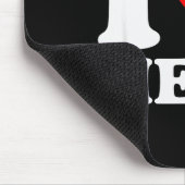 Ich liebe Fleisch Mousepad (Ecke)