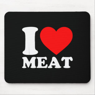 Ich liebe Fleisch  Mousepad