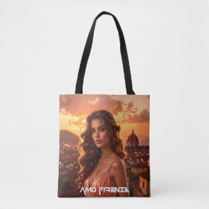 ICH LIEBE FLORENZ - I LOVE FLORENCE - ITALIEN TASCHE