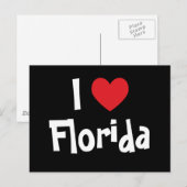 Ich liebe Florida Postkarte (Vorne/Hinten)
