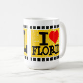Ich liebe Florida - Tassen (VorderseiteRechts)