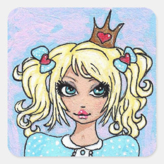 "Ich Liebe Fluffy Bunnies!" Aufkleber